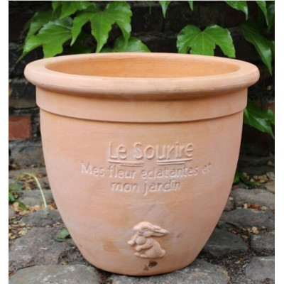 Donica terakota jasna Zając