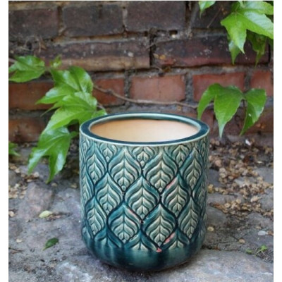 Donica Misty walec pawie oczka turkus