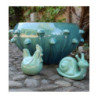 Ślimak ceramiczny turkus