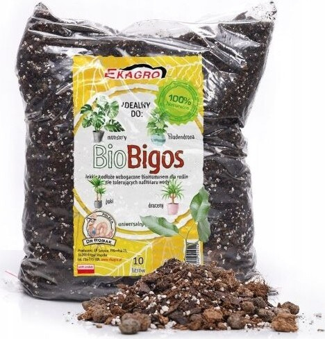 BIGOS Lekkie podłoże do kwiatów 10l