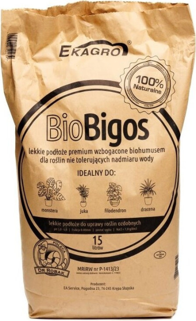BIGOS Lekkie podłoże do kwiatów 15l