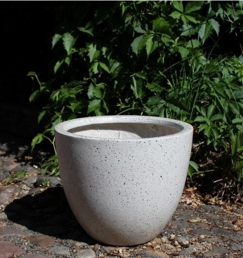 Donica klasyczna biała lastriko