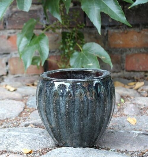 Donica Pumpkin mglisty czarny