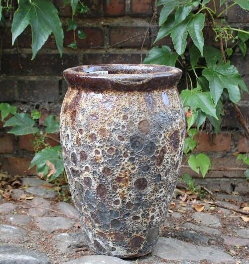 Wazon Atlantic Delta vulcano brąz