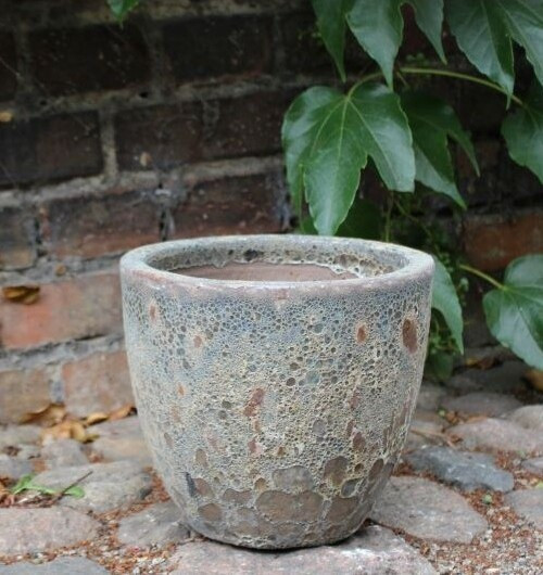 Donica Atlantic Egg vulcano brąz