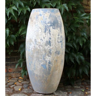 Wazon Garden Old antic niebieski cygaro