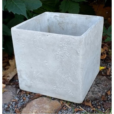 Doniczka cementowa sześcian
