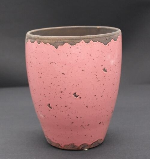 Doniczka Canaria malinowy róż