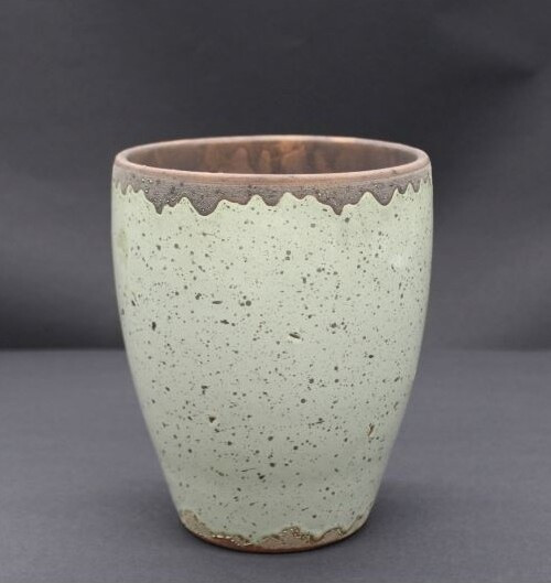 Doniczka Canaria pistacja