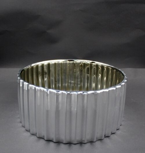 Misa srebrna prosta ryflowana