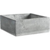 Doniczka cementowa kwadratowa niska