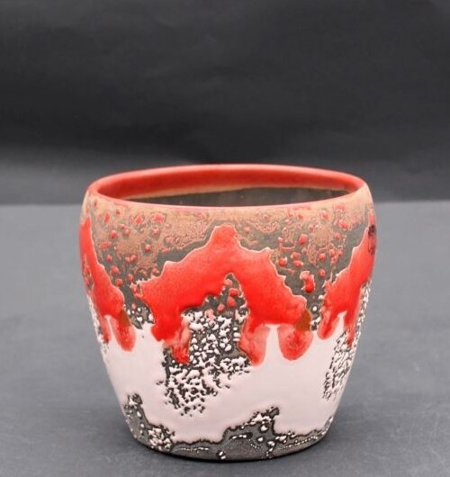 Doniczka Madera czerwona