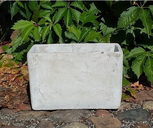 Doniczka cementowa prostokątna korytko