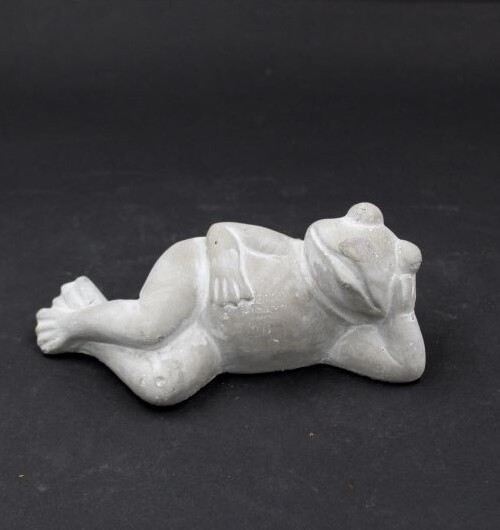 Żaba odpoczywająca cement