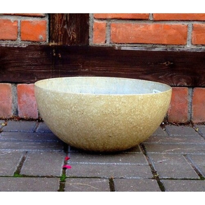 Donica misa beżowa lakierowana imitacja kamienia