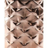 Doniczka walec Mirror Rose Gold