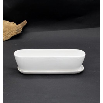 Skrzynka rynna  biała