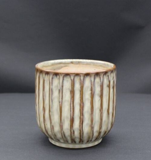 Doniczka Estria crema