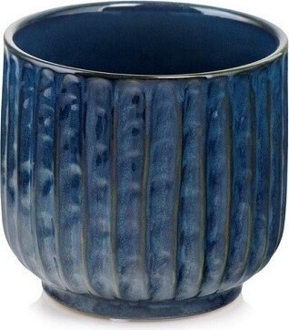 Doniczka Estria niebieska