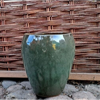 Donica Lunar Belly bordowo-zielona