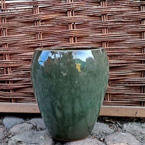 Donica Lunar Belly bordowo-zielona