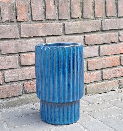 Wazon Sorrento niebieski