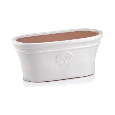 Skrzynka owalna biała