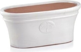 Skrzynka owalna biała