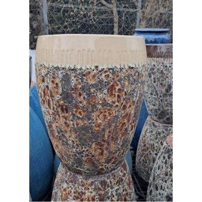 Donica Vici Belly wysoka vulcano krem