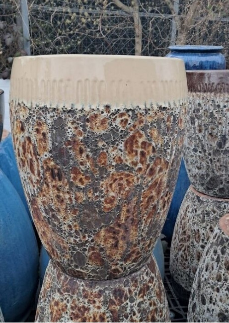 Donica Vici Belly wysoka vulcano krem