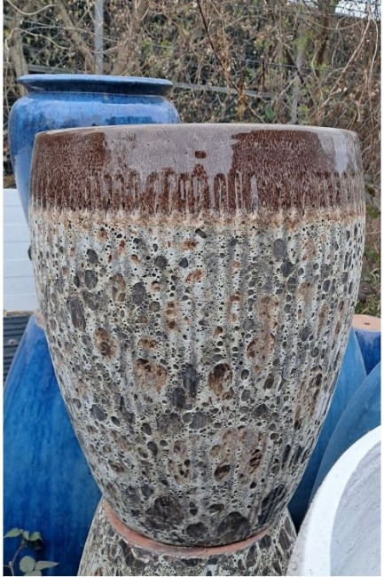 Donica Vici Belly wysoka vulcano brąz