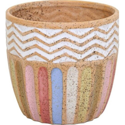 Doniczka Tuscan Wave kolorowa