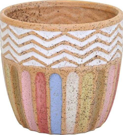 Doniczka Tuscan Wave kolorowa