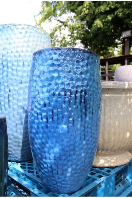 Wazon Hekla błękitny