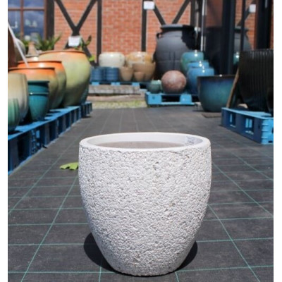 Donica Grit Egg biała