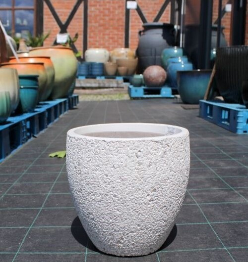 Donica Grit Egg biała