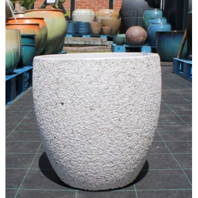 Donica Grit Egg biała