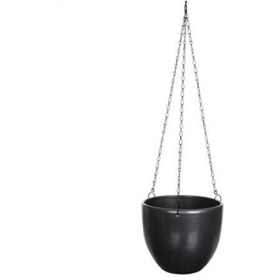Doniczka Tusca wisząca antracyt
