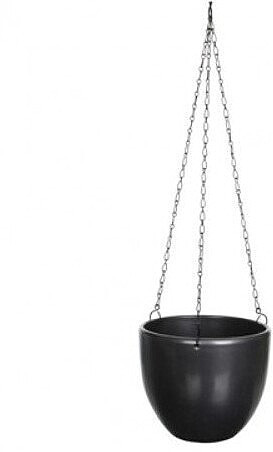 Doniczka Tusca wisząca antracyt