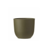 Doniczka Tusca oliwka matowa