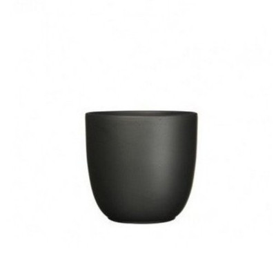 Doniczka Tusca czarna matowa