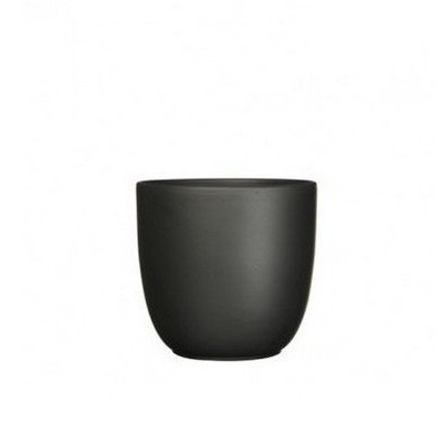 Doniczka Tusca czarna matowa