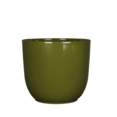 Doniczka Tusca ciemnozielona