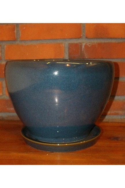 Donica Szalin pękata niska turkus