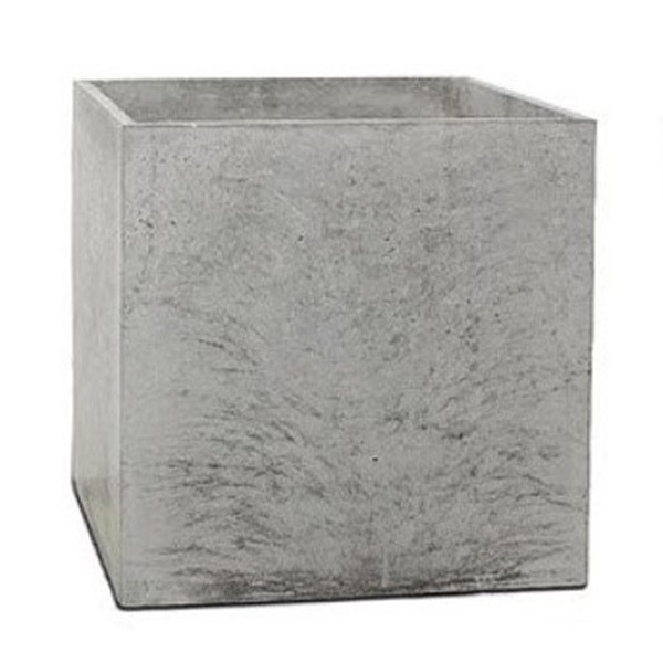 Donica sześcian szary beton architektoniczny