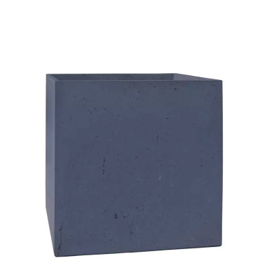 Donica sześcian grafit beton architektoniczny