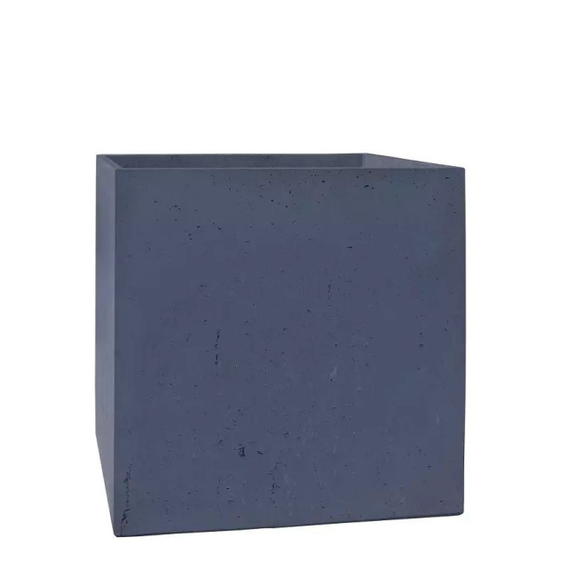 Donica sześcian grafit beton architektoniczny