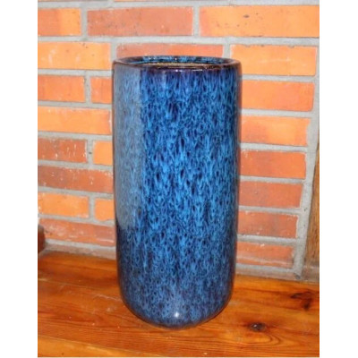 Wazon Szalin walec niebieski