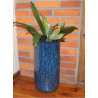 Wazon Szalin walec niebieski