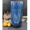 Wazon Szalin walec niebieski